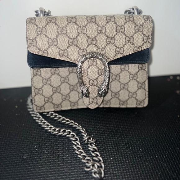 GUCCI DIONYSUS GG SUPREME MINI BAG - Picture 1 of 4